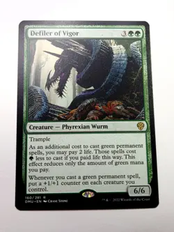 MTG - Defiler of Vigor - DMU 160/281 - Dominaria United - Rare - Magic - Image 1