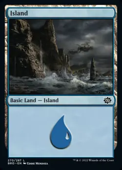 Magic the Gathering (mtg): BRO: Island (x 4) - Image 1