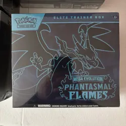 Lot of 4 Pokemon TCG Phantasmal Flames ETB Brand New Factory Sealed - Image 2