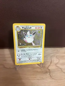 Wigglytuff - 19/130 - Pokemon Base Set 2 Holo Rare Card WOTC LP - Image 1