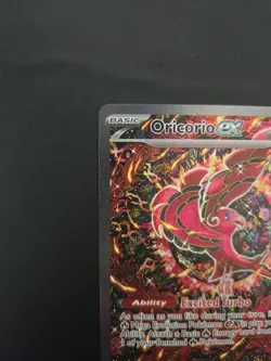 Oricorio EX [MEP 24] (PROMO) EN -Mega Evolution Black Star Promo- Near Mint 1 - Image 3