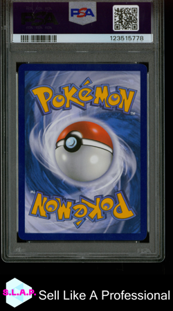 MISTY'S PSYDUCK ILL RARE POKEMON GER DRI DE-DESTINED RIVALS 2025 193 PSA 9 - Image 2