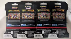 Pokemon Mega Evolution Sleeved Booster Packs Factory Sealed 4 Packs - Image 2