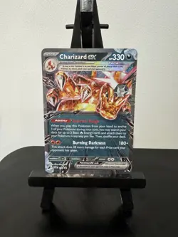 Charizard ex 196 - Promo SV: Scarlet & Violet Black Star Promo Pokemon NM/MINT - Image 1