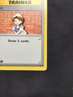 Pokemon Cards: Base Set 1st Edition Common: Bill 91/102 - Image 4
