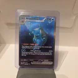 Pokemon TCG Blastoise EX Scarlet & Violet 151 Card 200/165 Near Mint Condition - Image 1