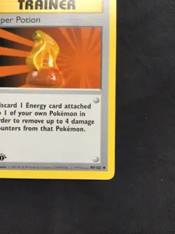 Pokemon Cards: Base Set 1st Edition Uncommon: Super Potion 90/102 - Image 4