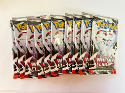 Lot 10x Pokemon TCG White Flare Booster Pack SV10.5 Sealed English OVP New #3 - Image 1