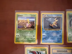 Lot of 7 Vintage French Pokemon Cards - Lightly Played - Raw/Ungraded - Image 2