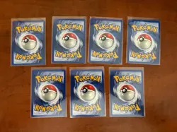 Lot of 7 Vintage French Pokemon Cards - Lightly Played - Raw/Ungraded - Image 5