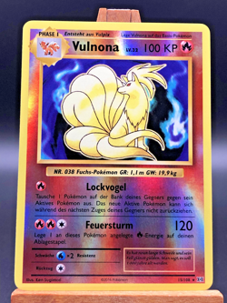 Pokemon XY Evolution Vulnona Reverse Holo Rare Deutsch German 15/108 NM-MT - Image 1