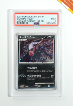 Pokemon PSA 9 Darkrai DP4 Holo 1st Edition Moonlit Pursuit 2007 Japanese - Image 1