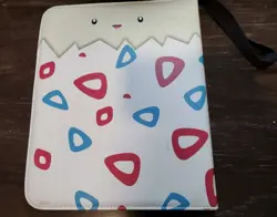 Pokemon Binder - Togepi Binder For Cards - Zip Closure Wrist Strap - Image 3