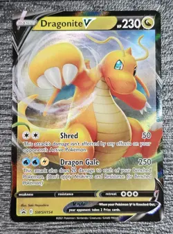 Dragonite V SWSH154 | Black Star Promo | Sword & Shield | Pokemon TCG - Image 1