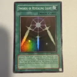Yu-Gi-Oh! TCG Swords of Revealing Light Legend of Blue Eyes White Dragon LOB-101 - Image 1