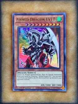 Yugioh Armed Dragon LV10 GFTP-EN075 Ultra Rare 1st Ed NM - Image 1