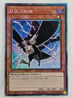 Yu Gi Oh - RA02-EN002 D.D. Crow - Prismatic Collector's Rare - Image 1