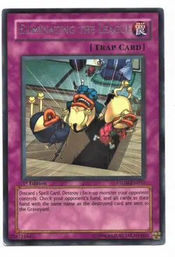 Yu-Gi-Oh Card: Eliminating the League STON-EN052 RARE 1st Edition! EX - Image 1