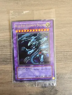Yugioh Blue-Eyes Ultimate Dragon JMP-EN005 Sealed - Image 1