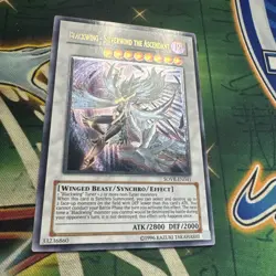 Yugioh! Blackwing - Silverwind the Ascendant SOVR-EN041 Ultimate Unlimited NM - Image 2