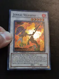 Yu-Gi-Oh! DUEL TERMINAL PARALLEL SUPER RARE JURRAC VELPHITO DT03-EN037 NM - Image 2