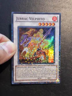 Yu-Gi-Oh! DUEL TERMINAL PARALLEL SUPER RARE JURRAC VELPHITO DT03-EN037 NM - Image 3