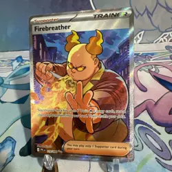 Firebreather 119/094 Phantasmal Flames Full Art NM Pokemon Trading Card - Image 3