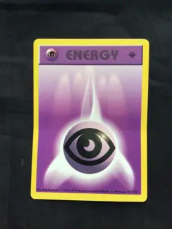 Pokemon Cards: Base Set 1st Edition Common: Psychic Energy 101/102 - Image 1