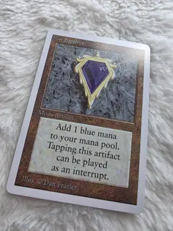 *P R 0 X Y* Mtg Magic The Gathering Mox Sapphire Trading Card *P R 0 X Y* Card - Image 2