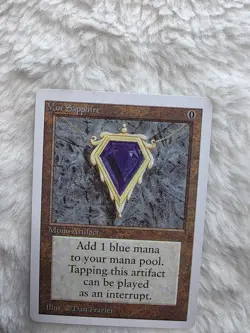 *P R 0 X Y* Mtg Magic The Gathering Mox Sapphire Trading Card *P R 0 X Y* Card - Image 3