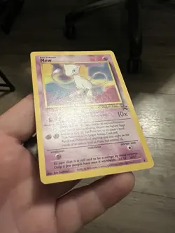 Vintage Pokemon Promo Cards - Lot Of 3 - Mew, Mewtwo, Pikachu - Image 2