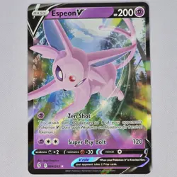 Espeon V 064/203 Evolving Skies Holo Ultra Rare Pokemon Card TCG English NM - Image 1