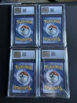 (4 Card Graded Lot) Pokemon 2005 Unseen Forces (97-100) Reverse Inverted Layer - Image 2