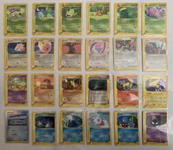 24 Vintage E-reader Pokemon TCG Cards Aquapolis/Ex dragon - Image 1