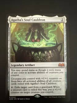 Agatha's Soul Cauldron Wilds of Eldraine Regular Card MTG - Image 1