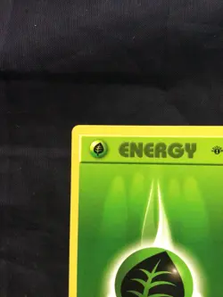 Pokemon Cards: Base Set 1st Edition Common: Grass Energy 99/102 - Image 2