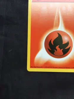 Pokemon Cards: Base Set 1st Edition Common: Fire Energy 98/102 - Image 5
