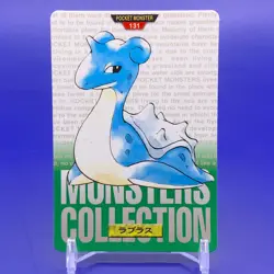 Lapras TCG Pocket Monster Collection Card Bandai Japanese Made In Japan F/S - Image 1