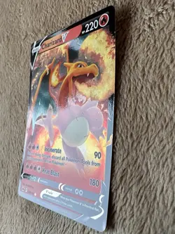 2023 Pokemon TCG Crown Zenith Charizard V Ultra Rare Card 18/159 LP - Image 2