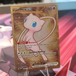 Mew ex - 151 Metal Card 205/165 Sv: Scarlet & Violet 151 Regular Pokemon TCG - Image 2