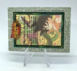 Carte Dragon Ball Z DBZ Trading Cards Chromium 21 Amada 1995 3D Holo Foil Prism - Image 2