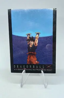 Carte Dragon Ball Z DBZ Trading Cards Chromium 85 Amada 1995 Goku Holo Foil - Image 1