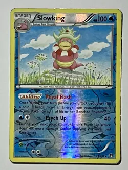 Slowking 21/122 (HP) Reverse Holo XY Series: Breakpoint 2016 Pokemon Card - Image 1