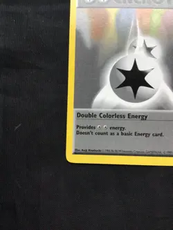 Pokemon Cards: Base Set 1st Edition Uncommon: Double Colorless Energy 96/102 - Image 5