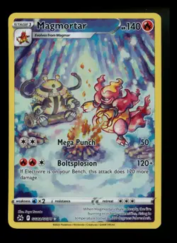 Magmortar GG03/GG70 Crown Zenith 2023 Holo Rare IR Pokemon Card TCG - Image 1