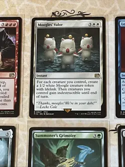 Final Fantasy Magic The Gathering Rare Card Lot 18x Regular Cards No Dupes N/M - Image 4