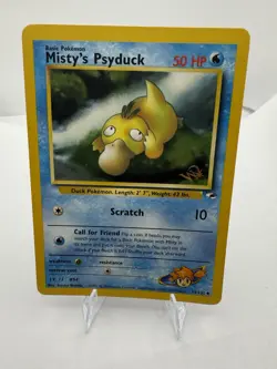 Misty's Psyduck - 54/132 - Pokemon (W) Wizard World?Uncommon Promo Card MP - Image 2