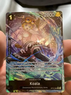 Koala (Alt Art) OP12-086 R Legacy of the Master - ONE PIECE Card Game English NM - Image 1