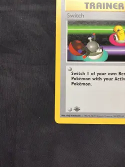 Pokemon Cards: Base Set 1st Edition Common: Switch 95/102 - Image 5