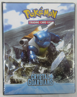 Pokemon TCG Trading Card Game "Ex Crystal Guardians" Binder 2006 4-Pocket - Image 1